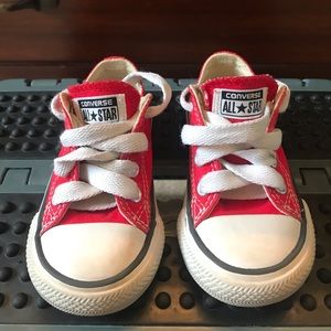 Red Converse Sneakers